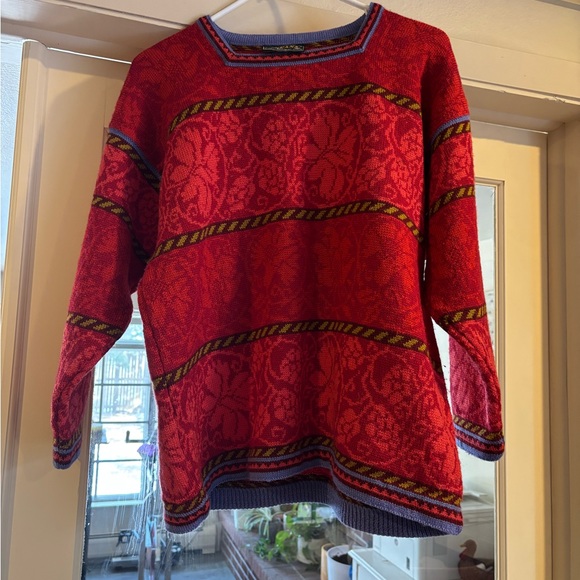 Oleana the Norwegian Story Wool Sweater Size Women's Small - Picture 1 of 8
